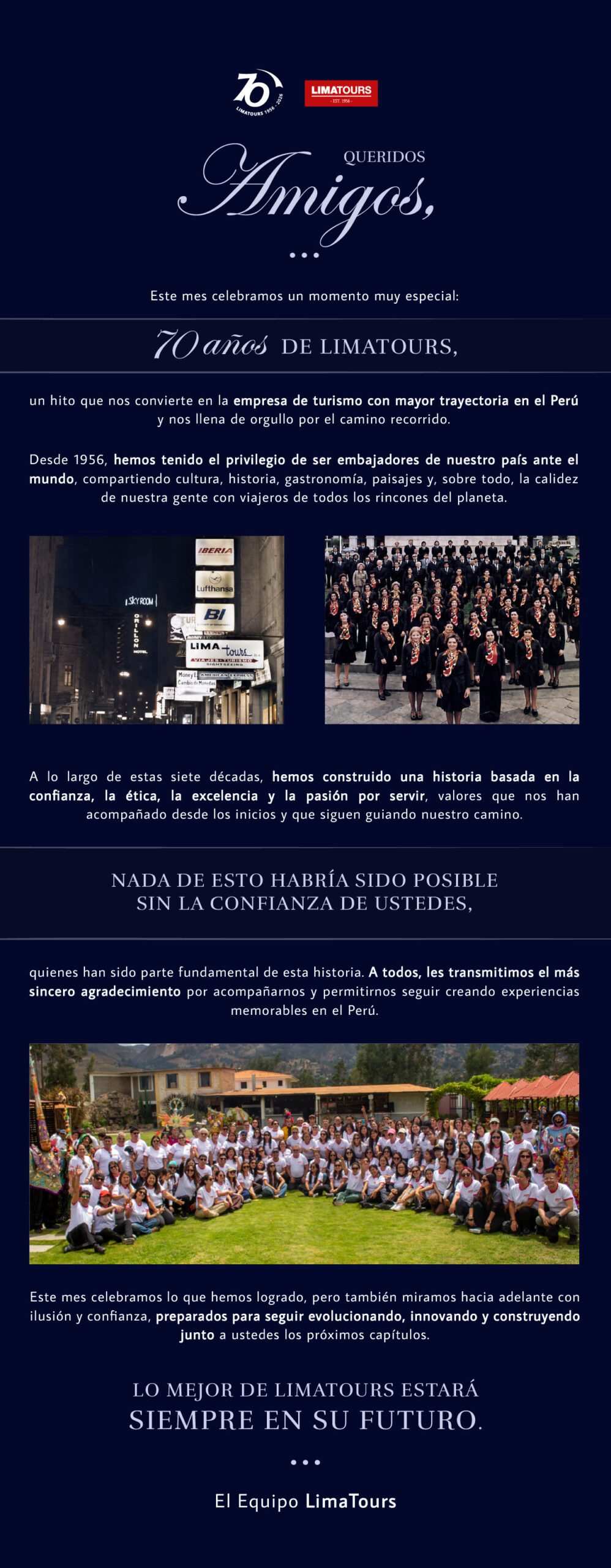 70 Años Lima Tours